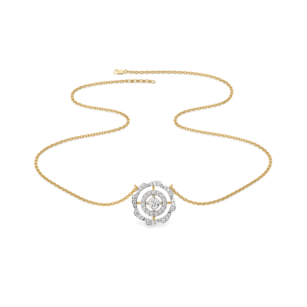Stellar Shine – Lab Diamond Solitaire Necklace