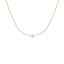 Line of Light - Lab Diamond Solitaire Necklace