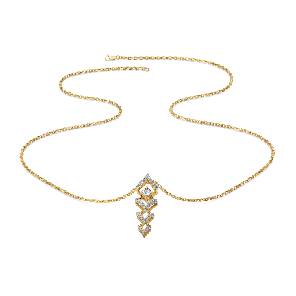 Fierce Aura - Lab Diamond Solitaire Necklace