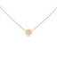 Golden Edge - Lab Diamond Solitaire Necklace