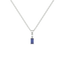 Blue Brilliance - Lab Diamond Necklace
