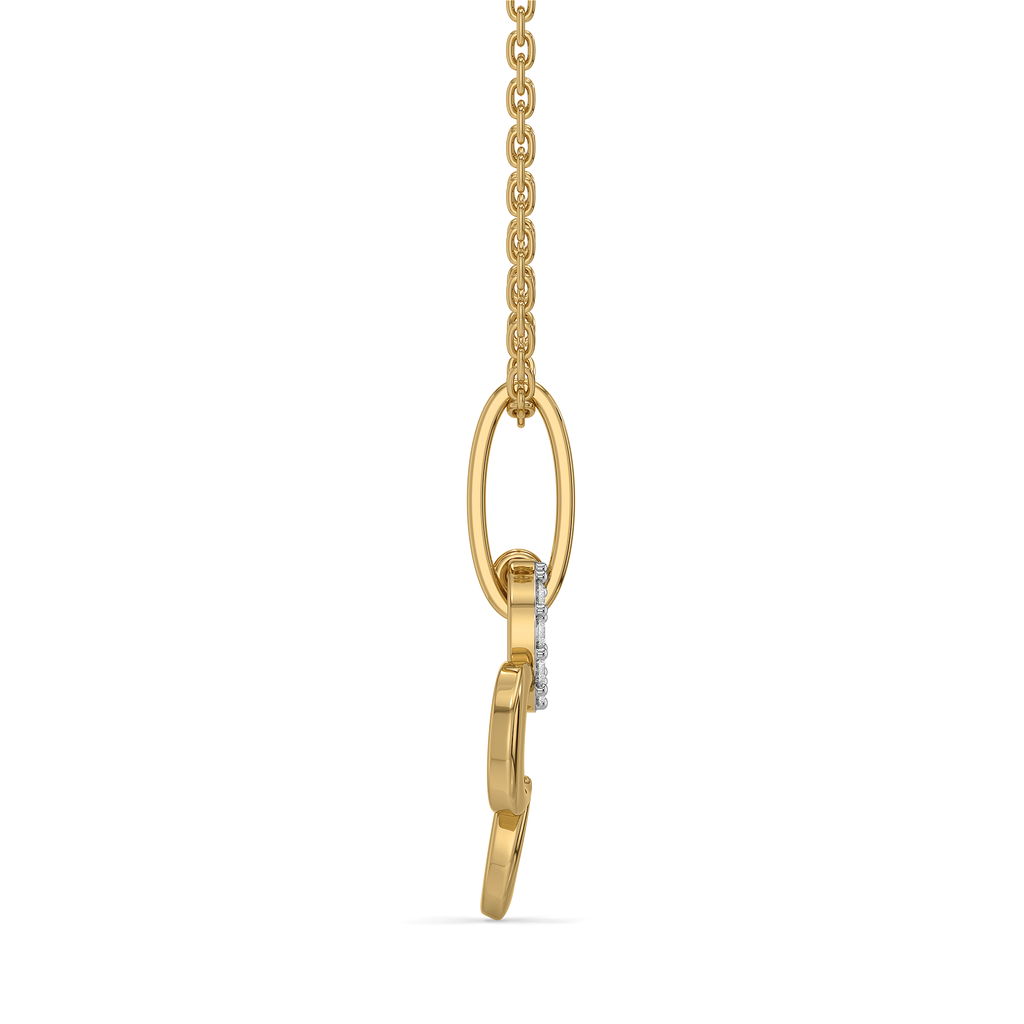 Lucky Bloom - Lab Diamond Pendant