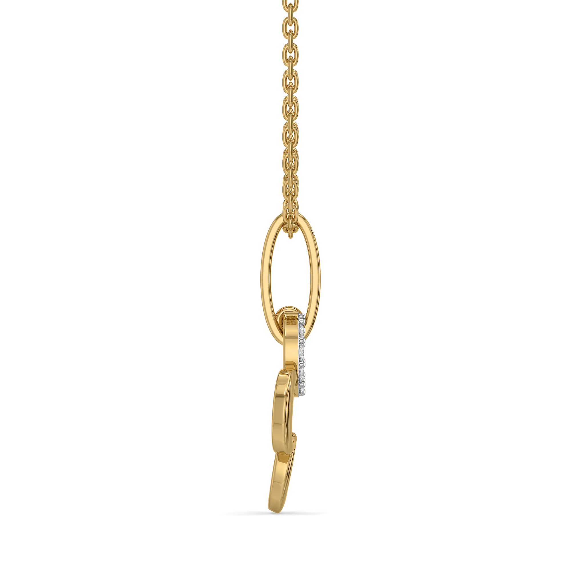 Lucky Bloom - Lab Diamond Pendant