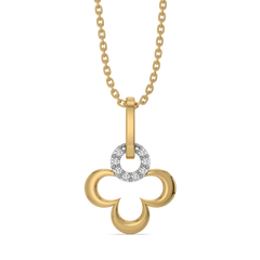Lucky Bloom - Lab Diamond Pendant