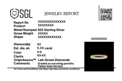 Classic Slim - Lab Diamond Band Ring