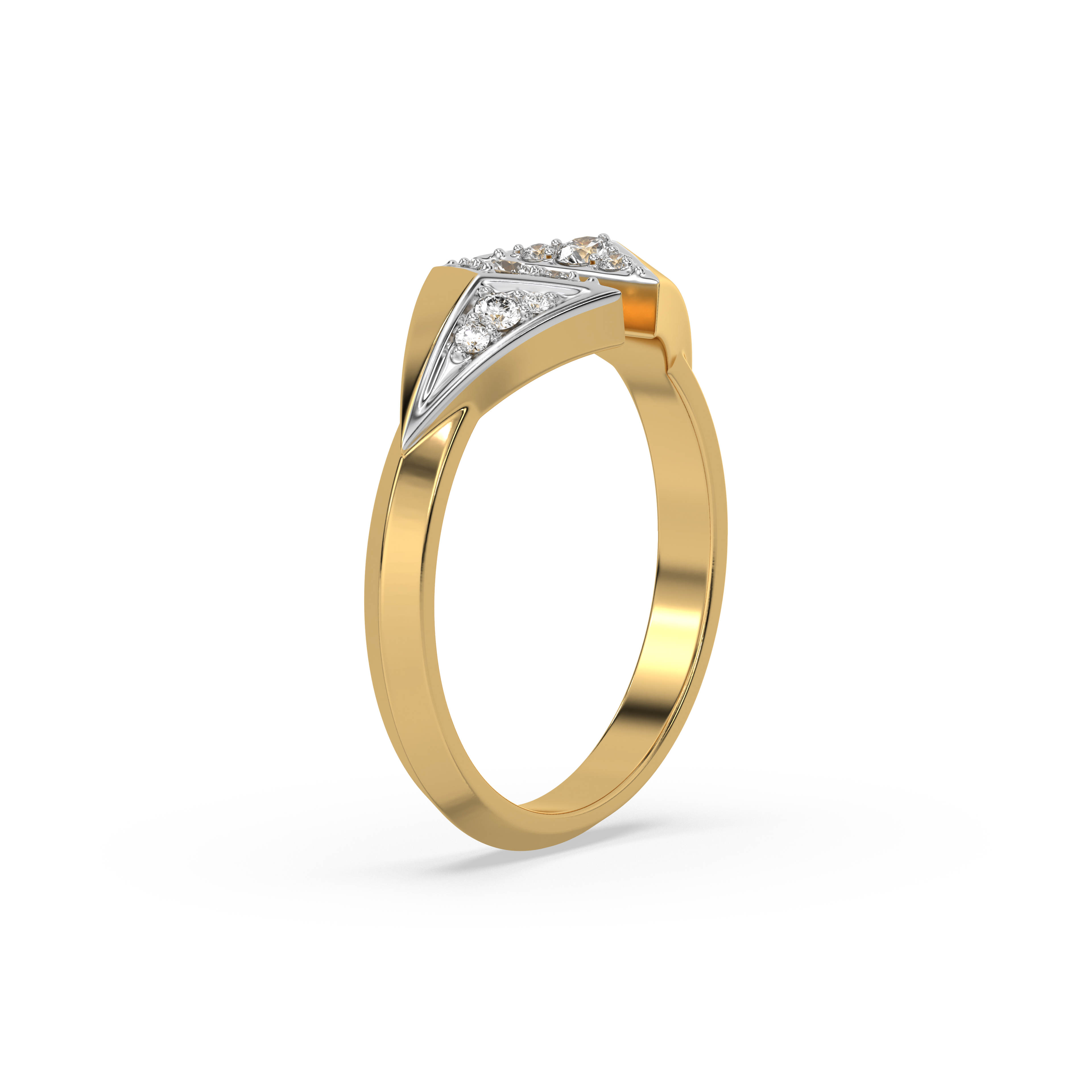 Prism Point - Lab Diamond Ring