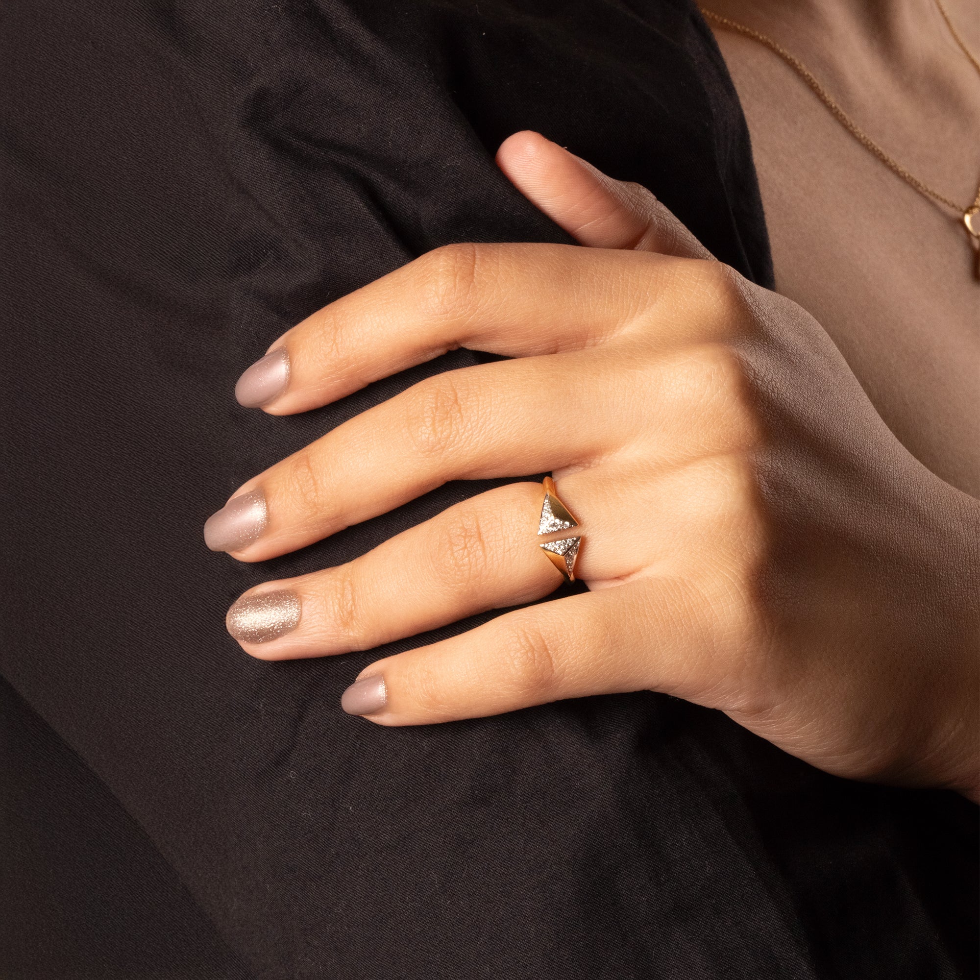 Prism Point - Lab Diamond Ring Secondary image