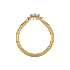 The Diamond Circle - Lab Diamond Solitaire Ring