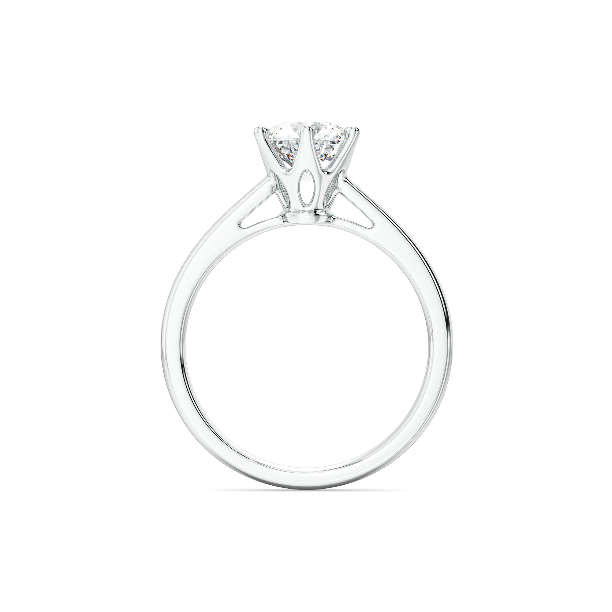 Luminous Charm - Lab Diamond Solitaire Ring