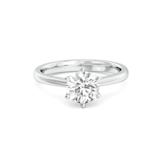 Luminous Charm - Lab Diamond Solitaire Ring