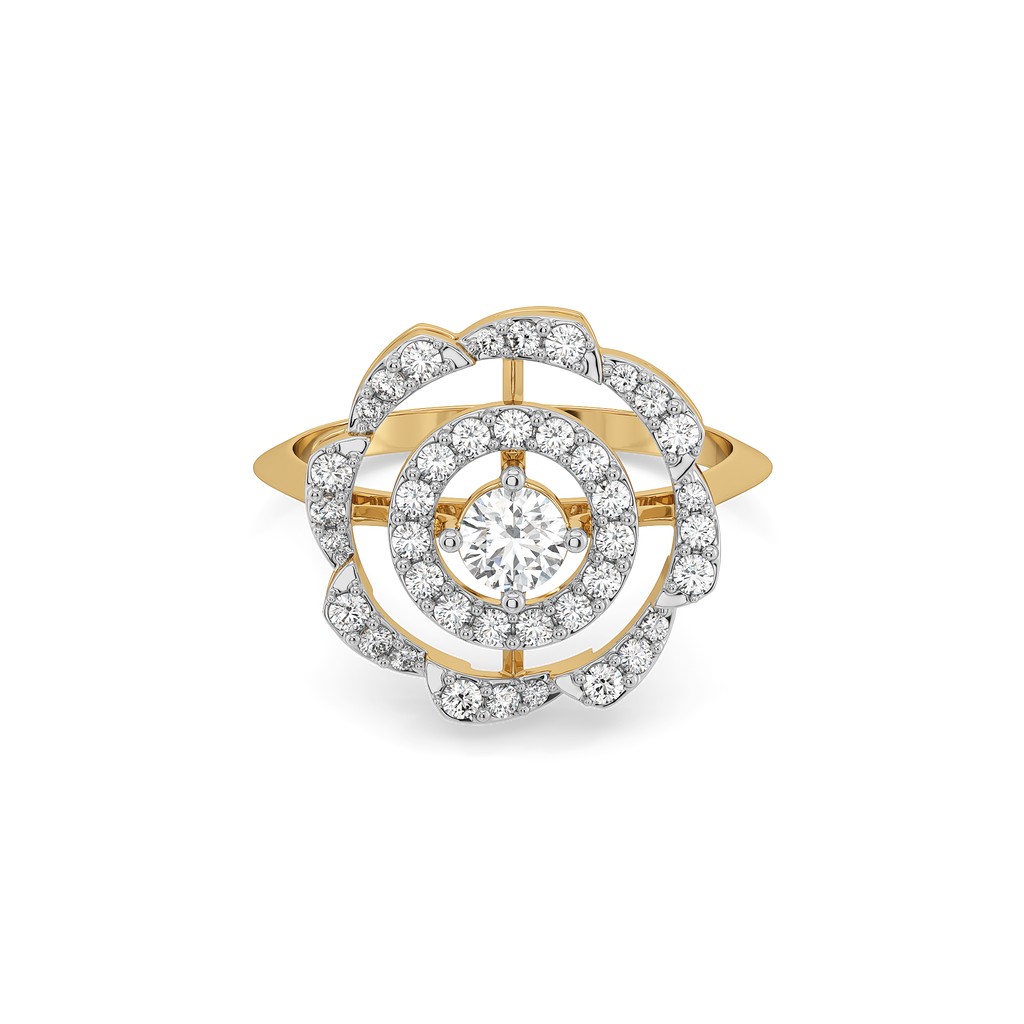 Stellar Shine – Lab Diamond Solitaire Ring