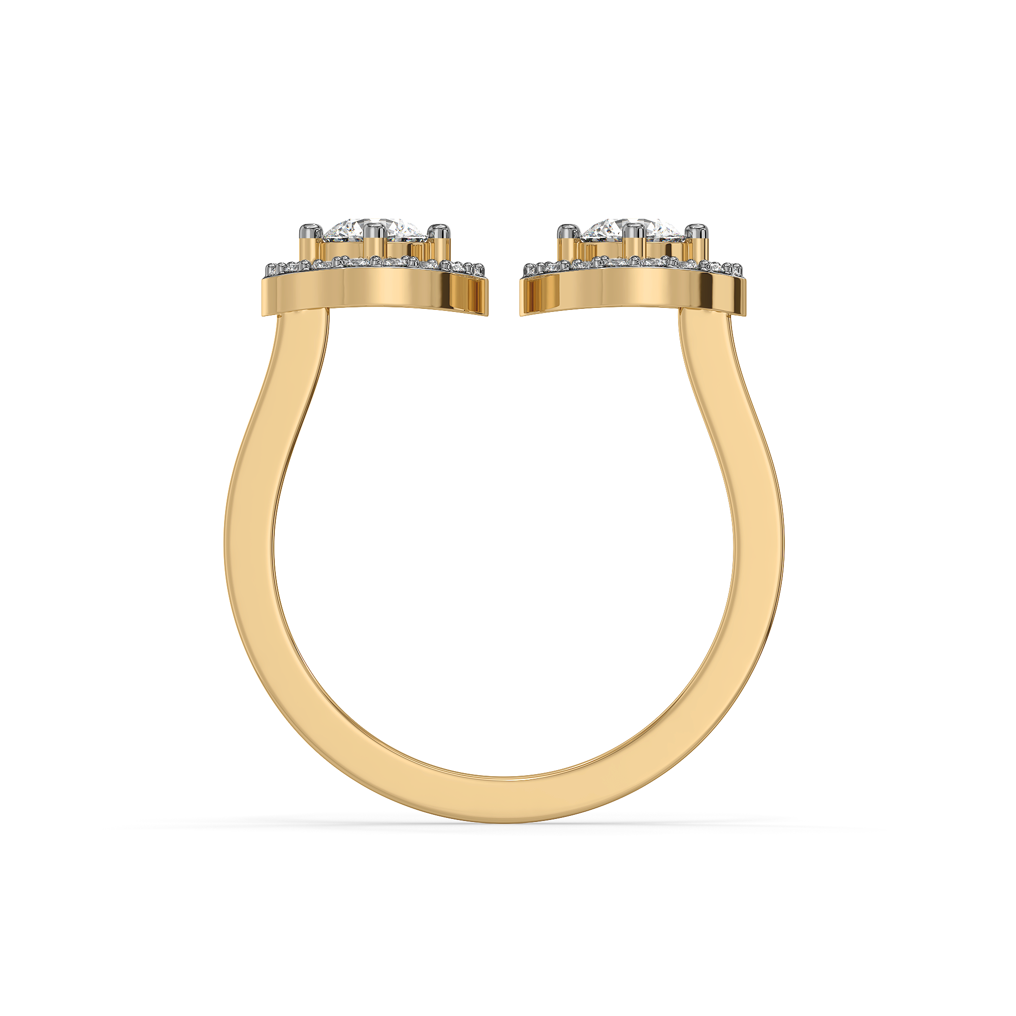 Rain-Dance - Lab Diamond Solitaire Ring