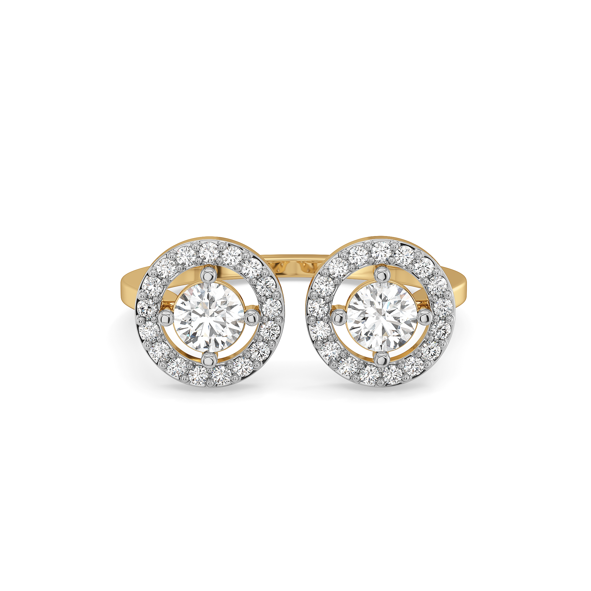 Rain-Dance - Lab Diamond Solitaire Ring Secondary image