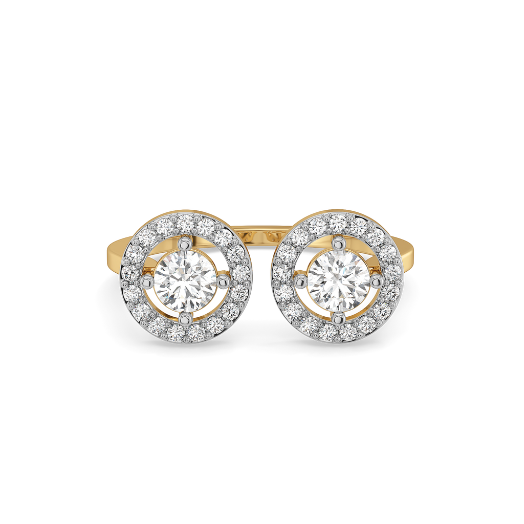 Rain-Dance - Lab Diamond Solitaire Ring