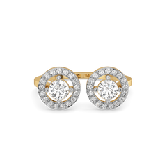 Rain-Dance - Lab Diamond Solitaire Ring
