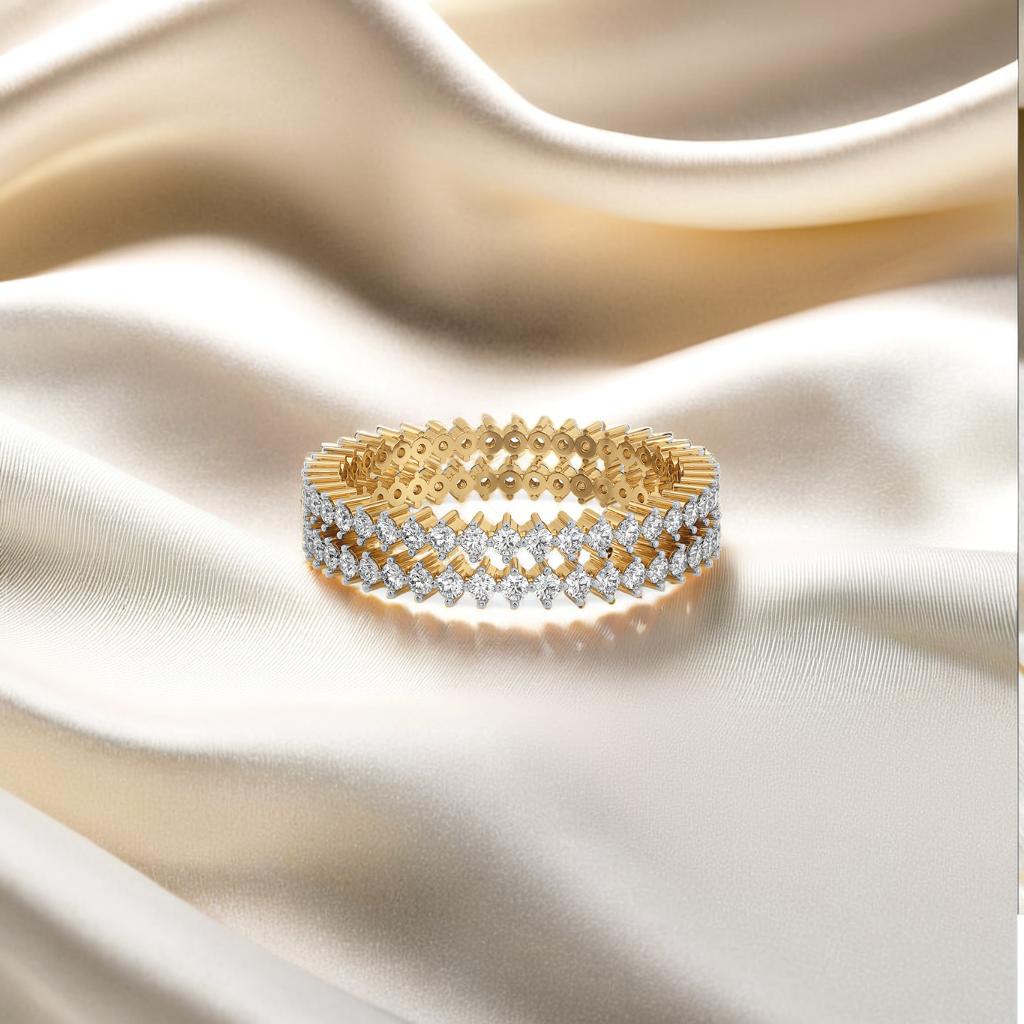 Line of Light - Lab Diamond Eternity Ring Main image