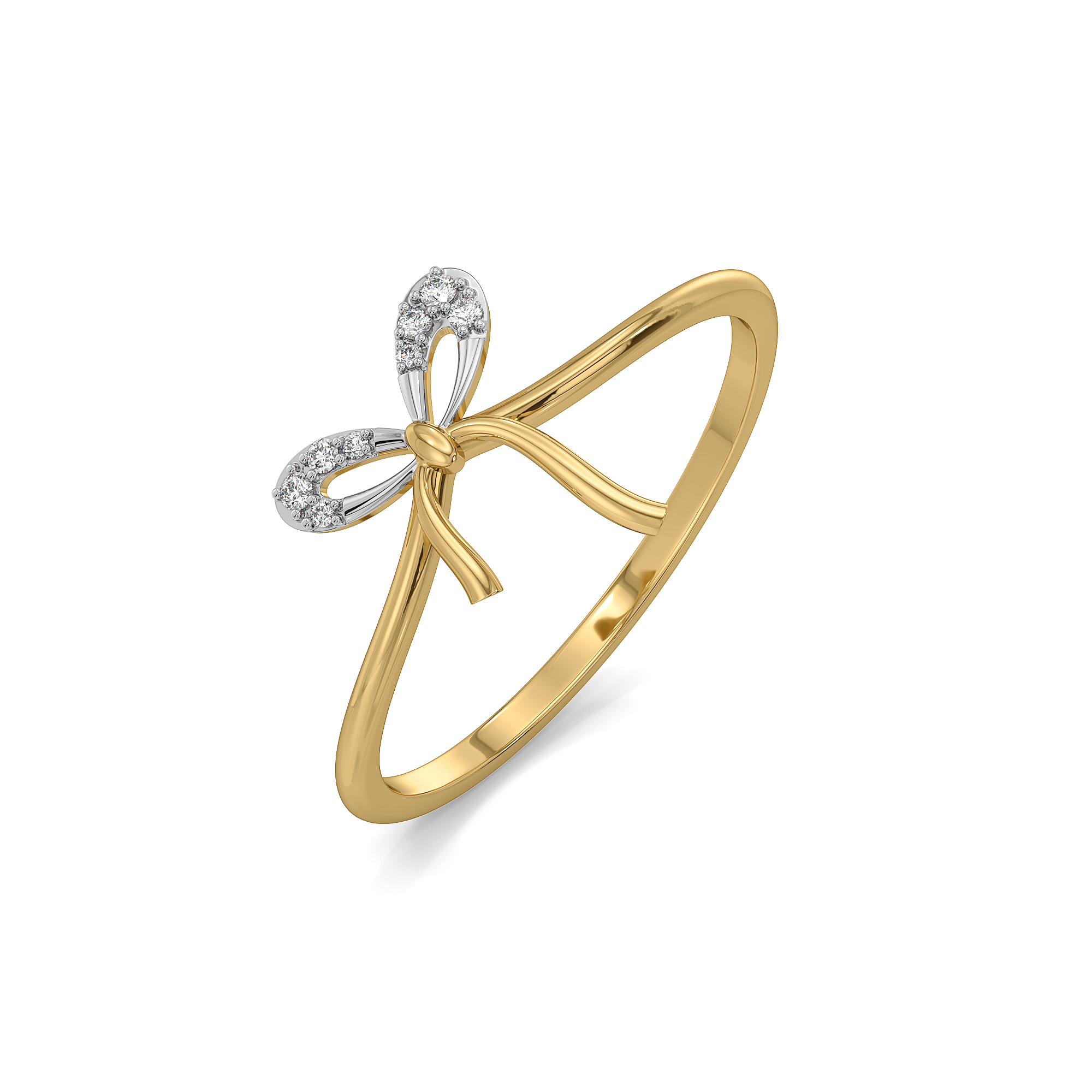 Bow Blush - Lab Diamond Ring Main image