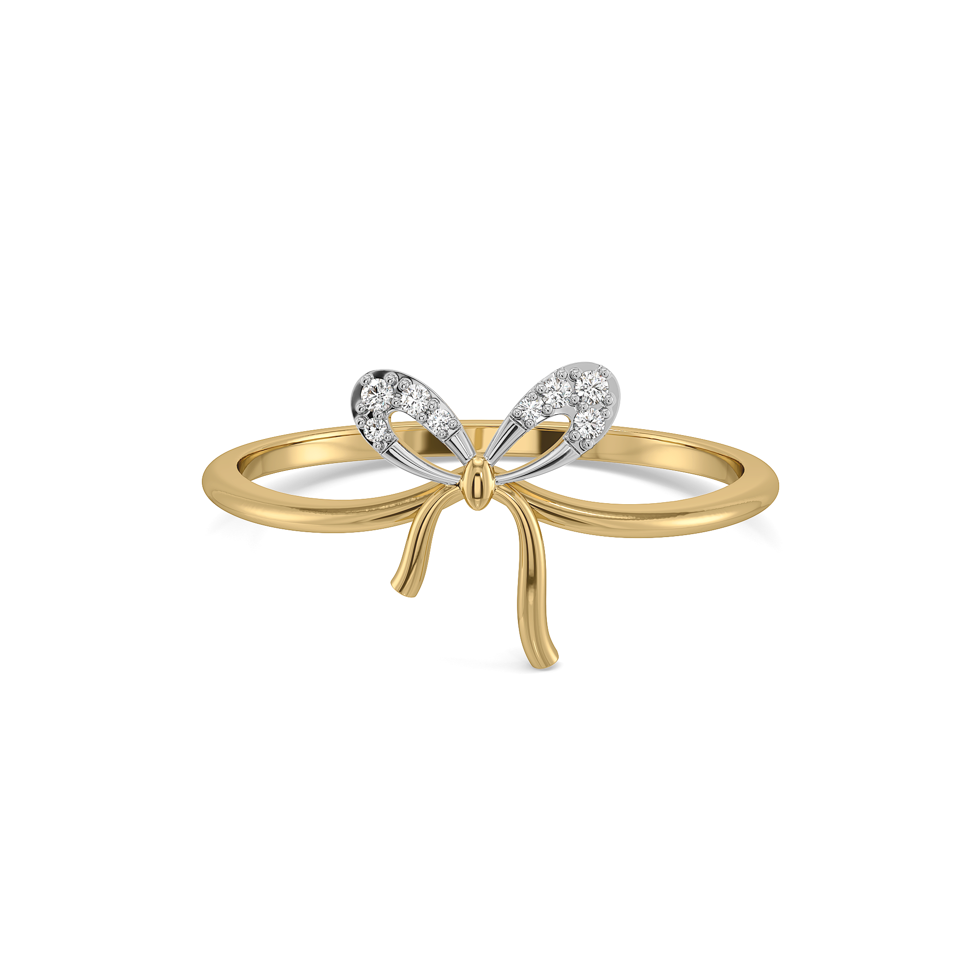 Bow Blush - Lab Diamond Ring Secondary image