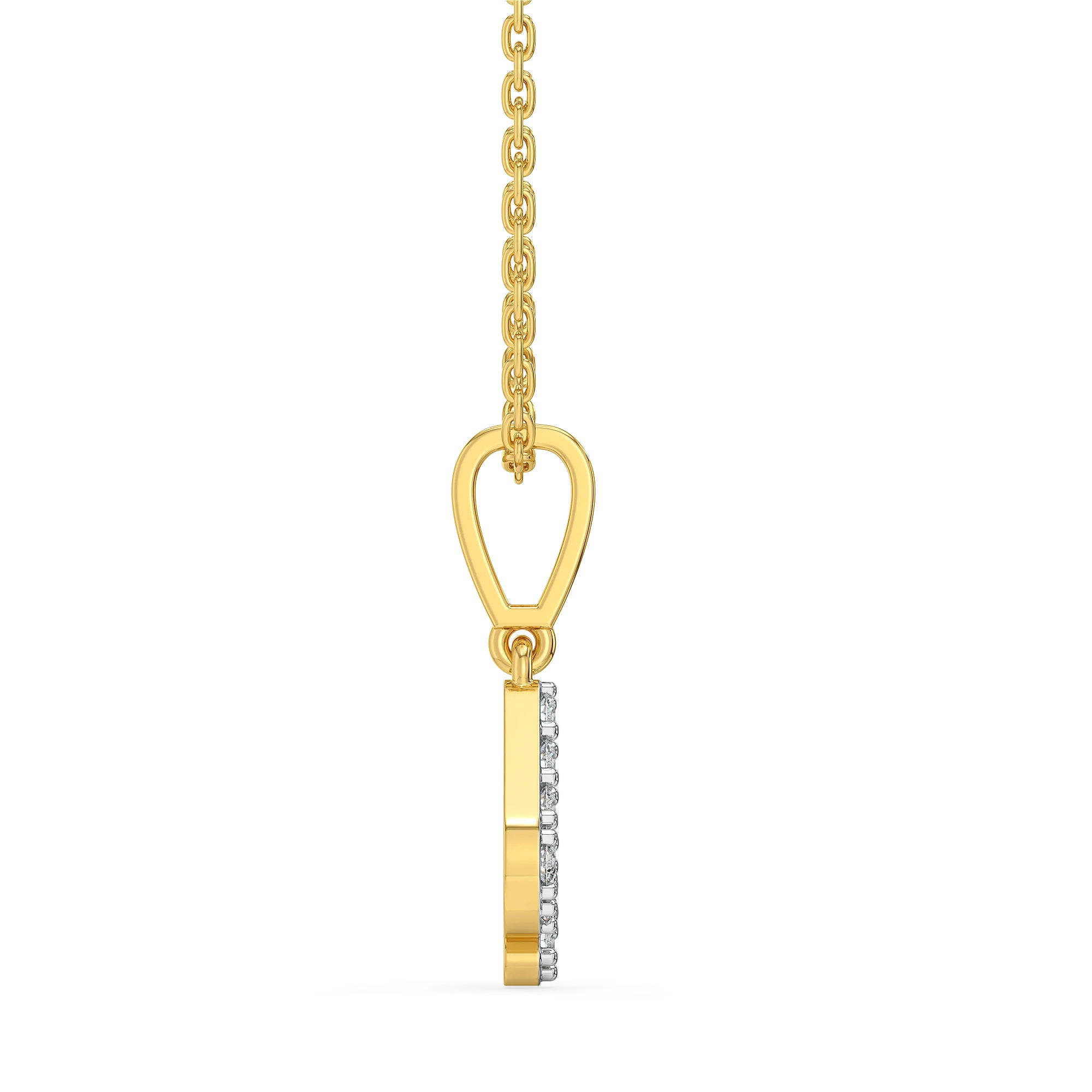 U-nique - Lab Diamond Alphabet Pendant