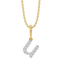 U-nique - Lab Diamond Alphabet Pendant