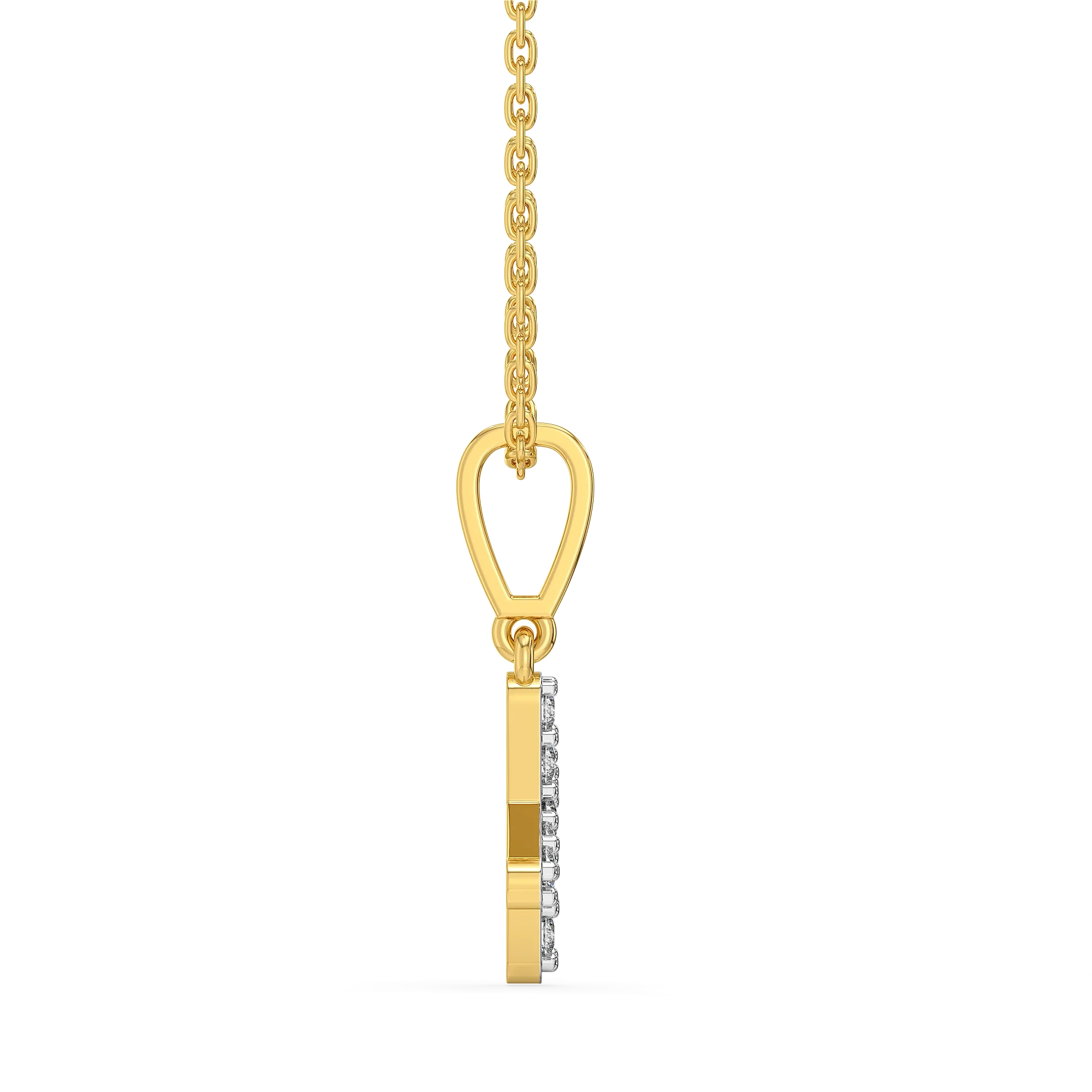X-tra Spark - Lab Diamond Alphabet Pendant