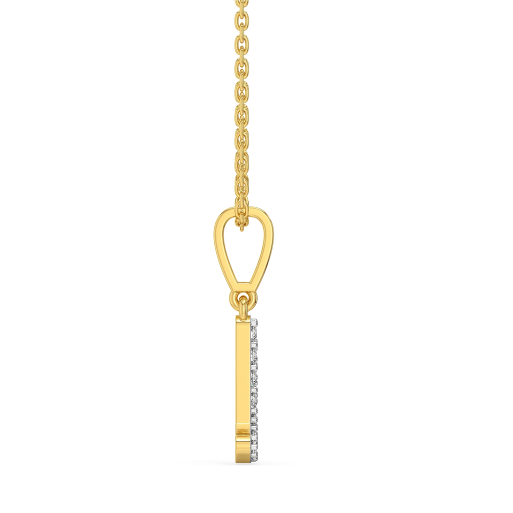 Y-oung at Heart - Lab Diamond Alphabet Pendant