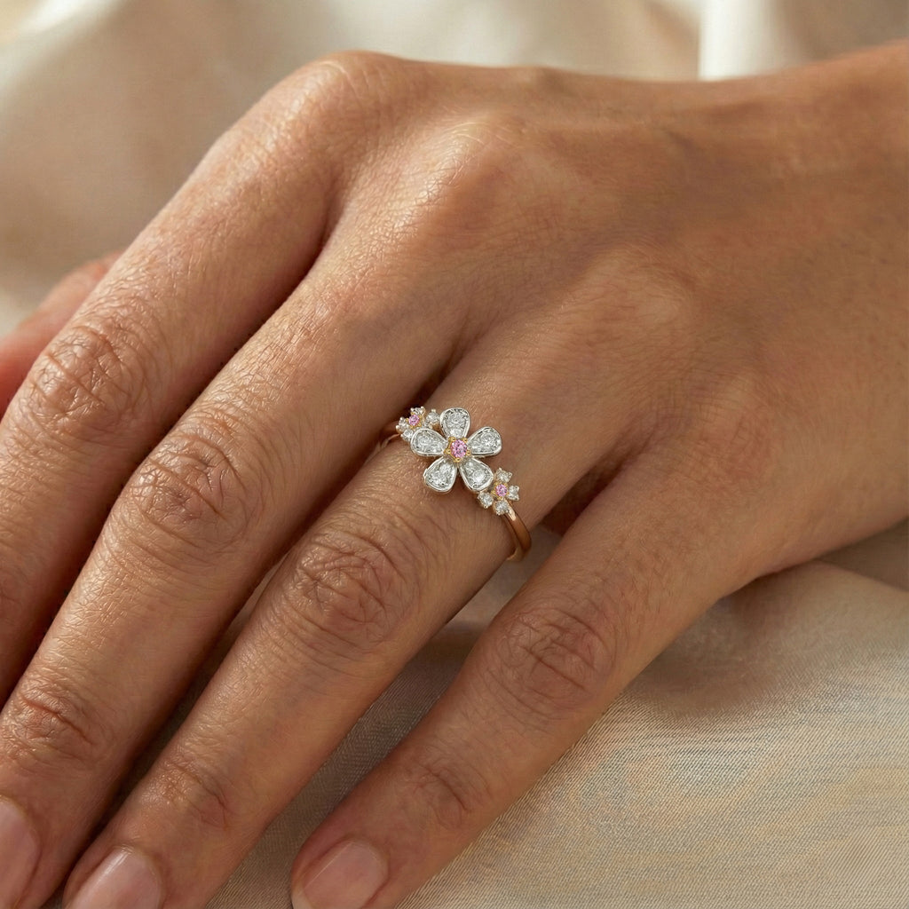 Rosy Garden - Lab Diamond Ring
