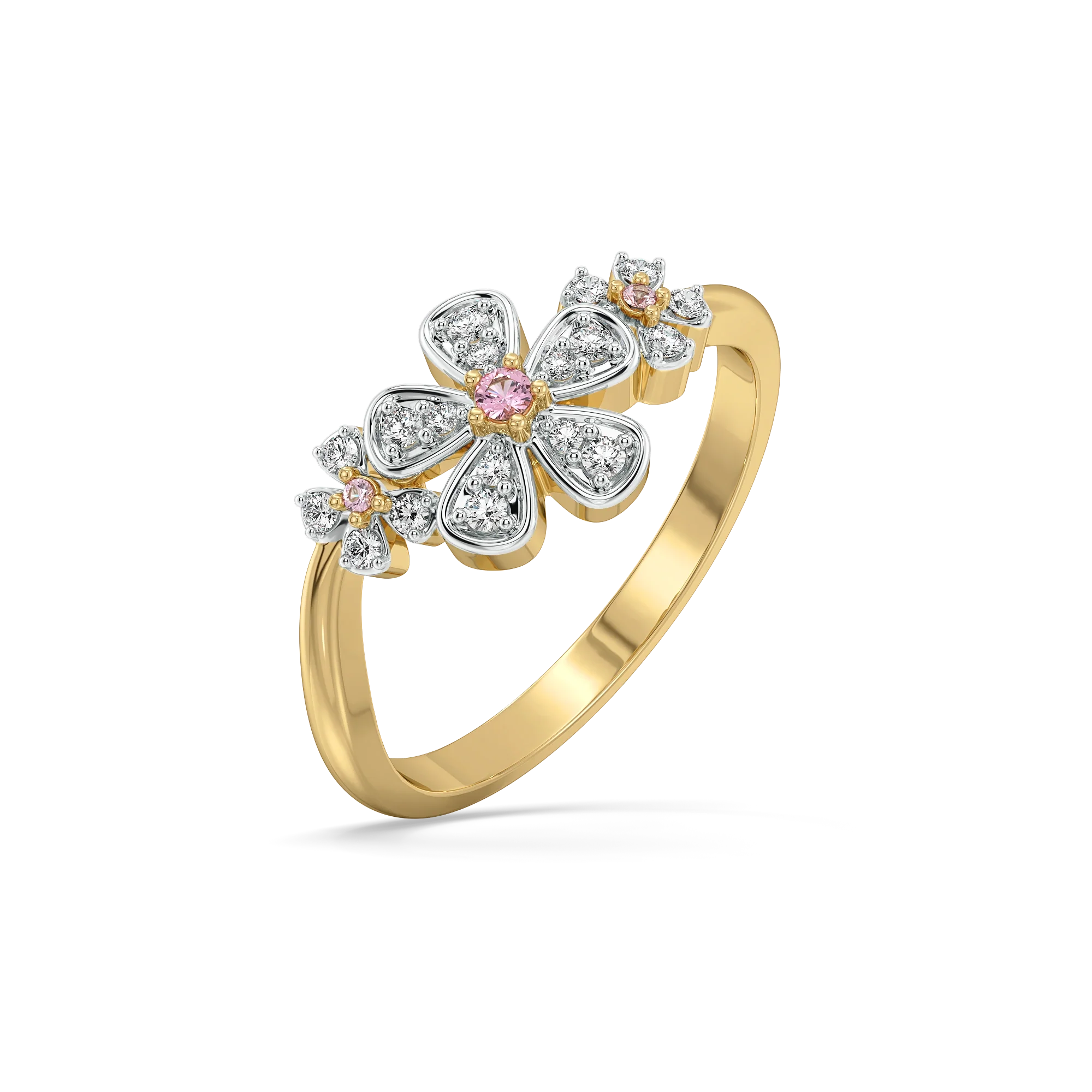 Rosy Garden - Lab Diamond Ring Main image
