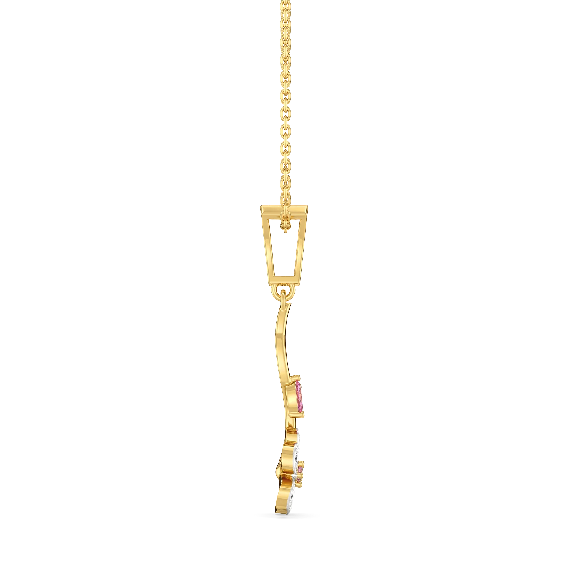 Branch of Bloom - Lab Diamond Pendant