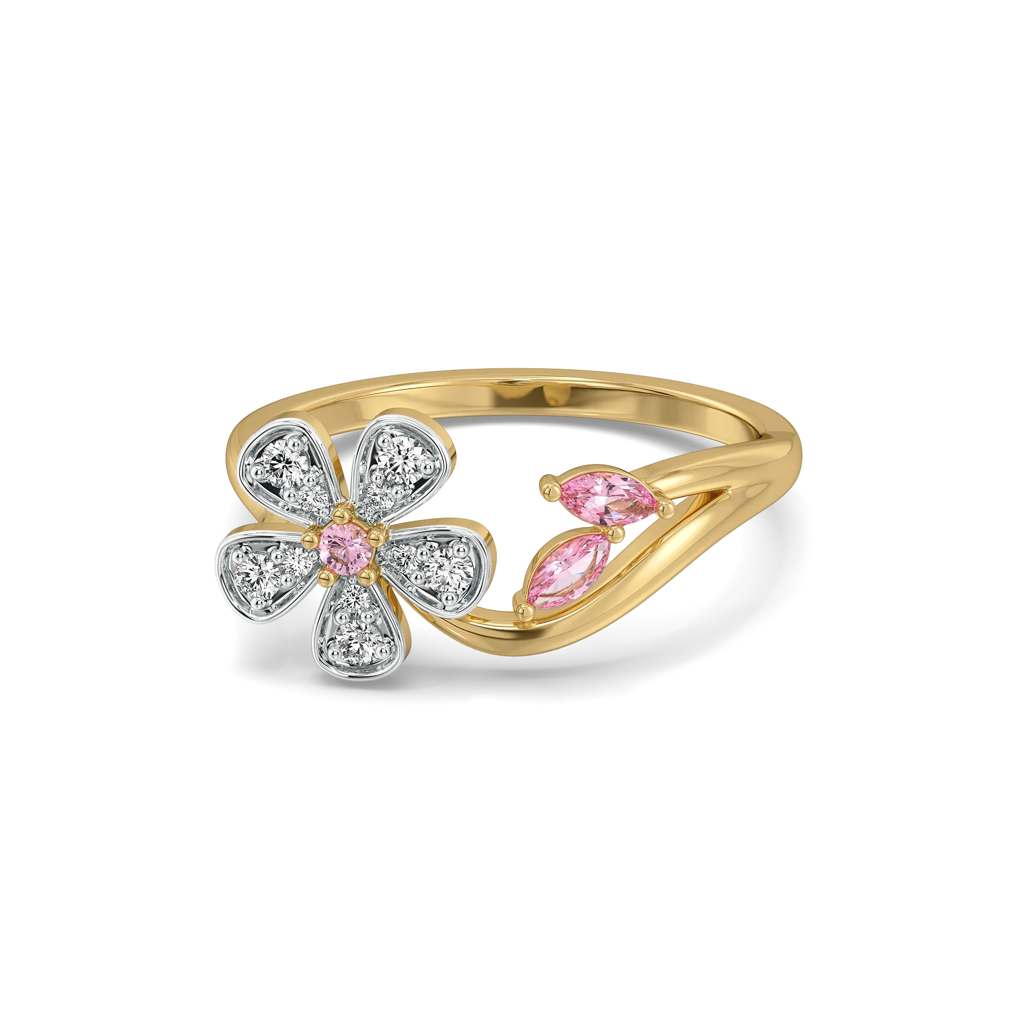 Branch of Bloom - Lab Diamond Ring Secondary image