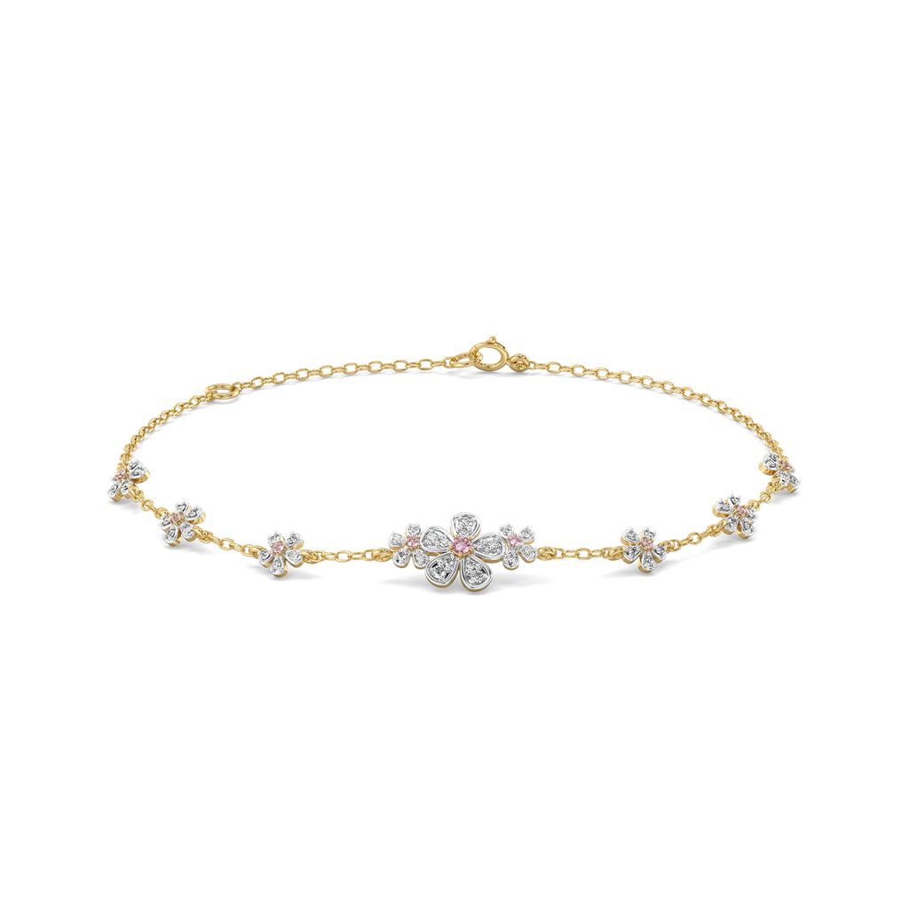 Blush Bouquet - Lab Diamond Bracelet