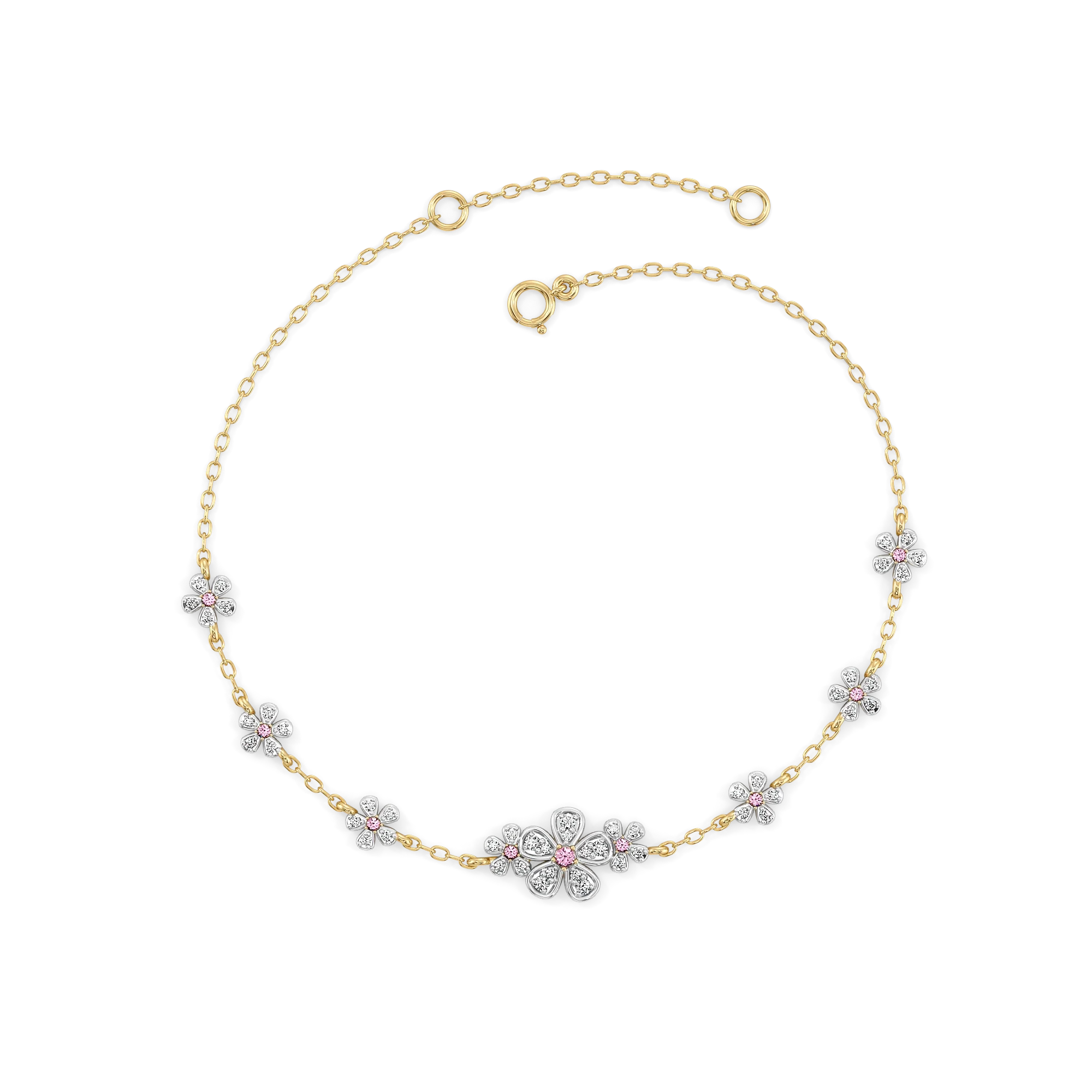 Blush Bouquet - Lab Diamond Bracelet