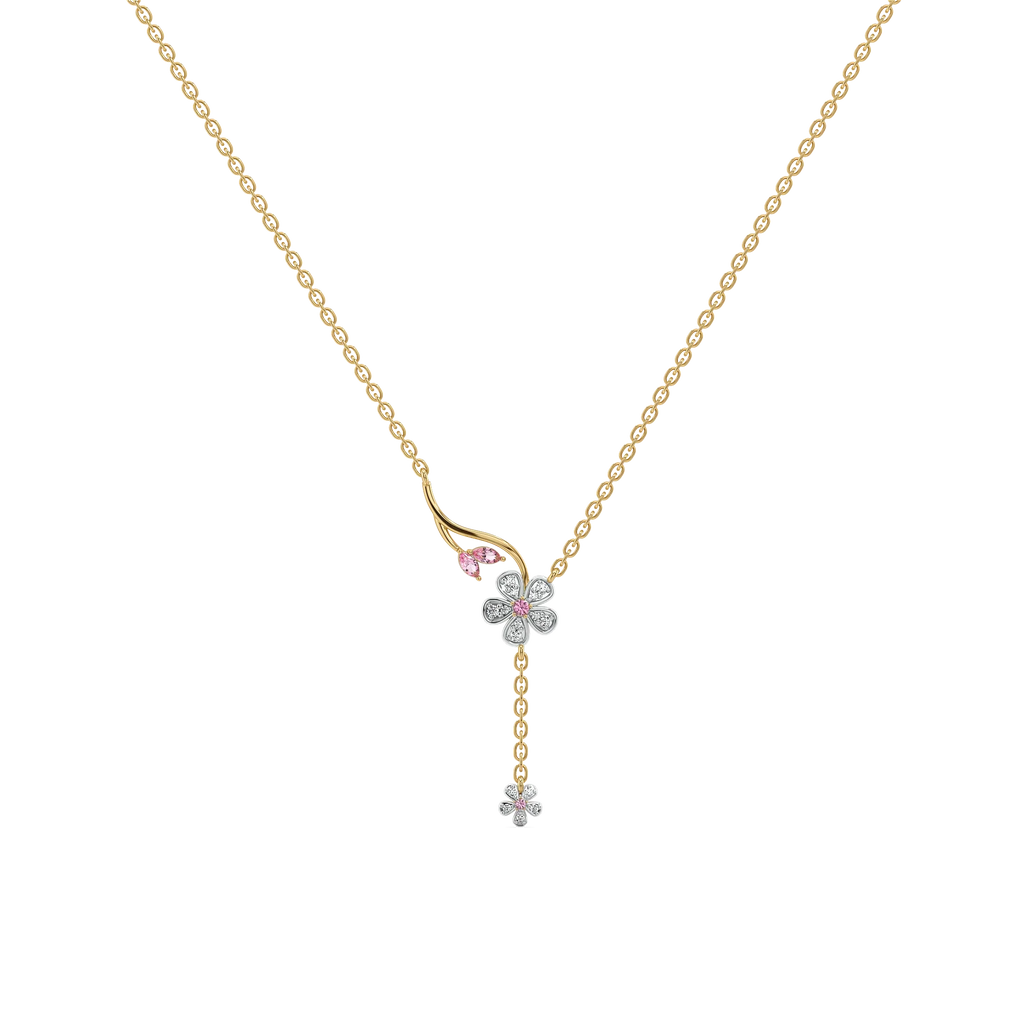 Blush Bouquet - Lab Diamond Necklace