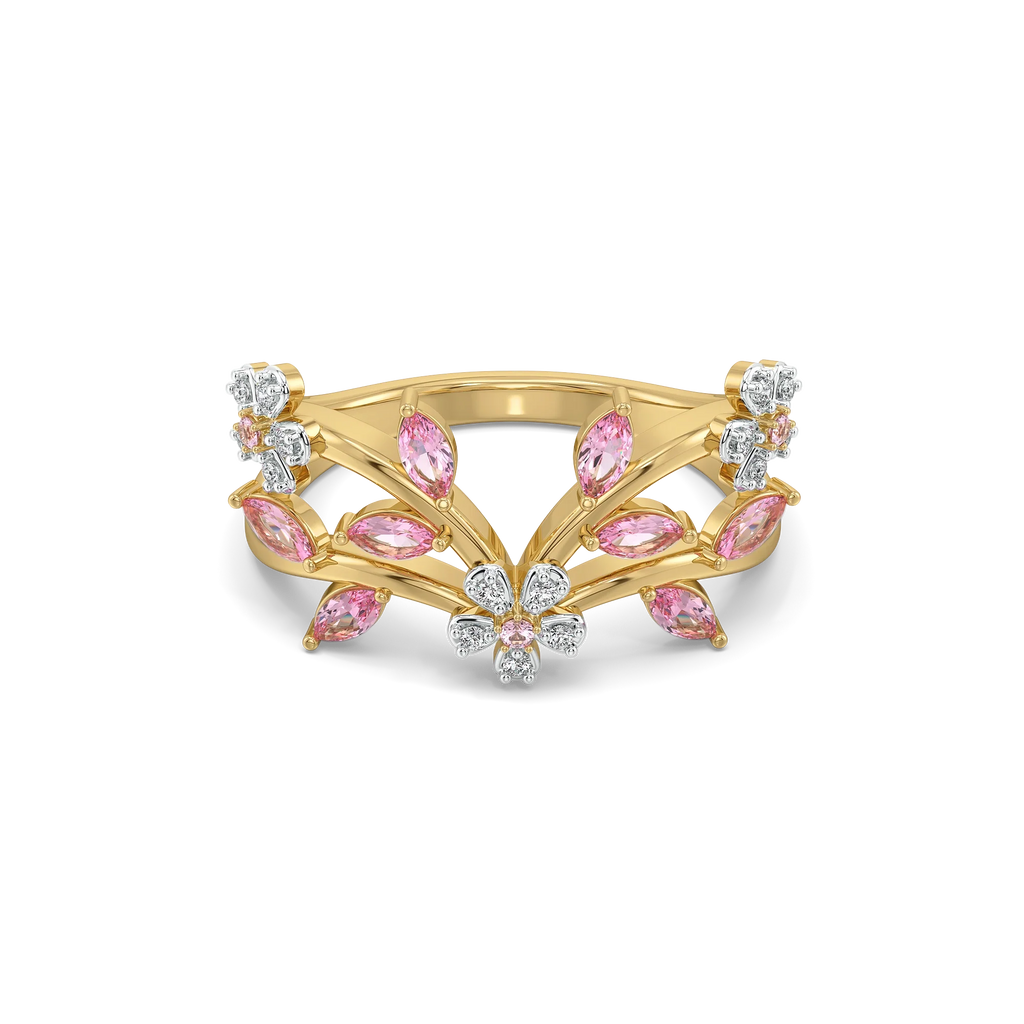 Blush Bouquet - Lab Diamond Ring