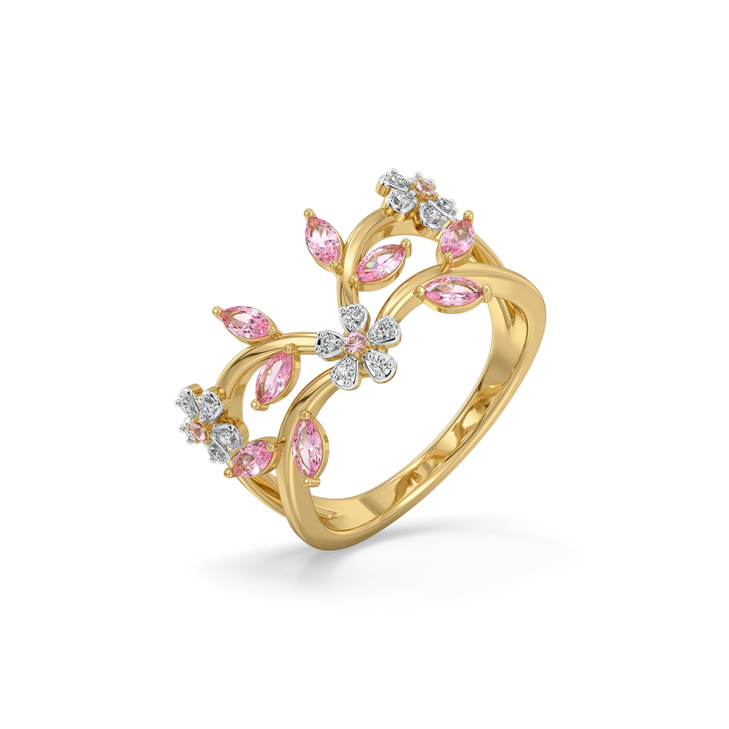 Blush Bouquet - Lab Diamond Ring