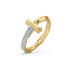 T-Axis Band - Lab Diamond Ring