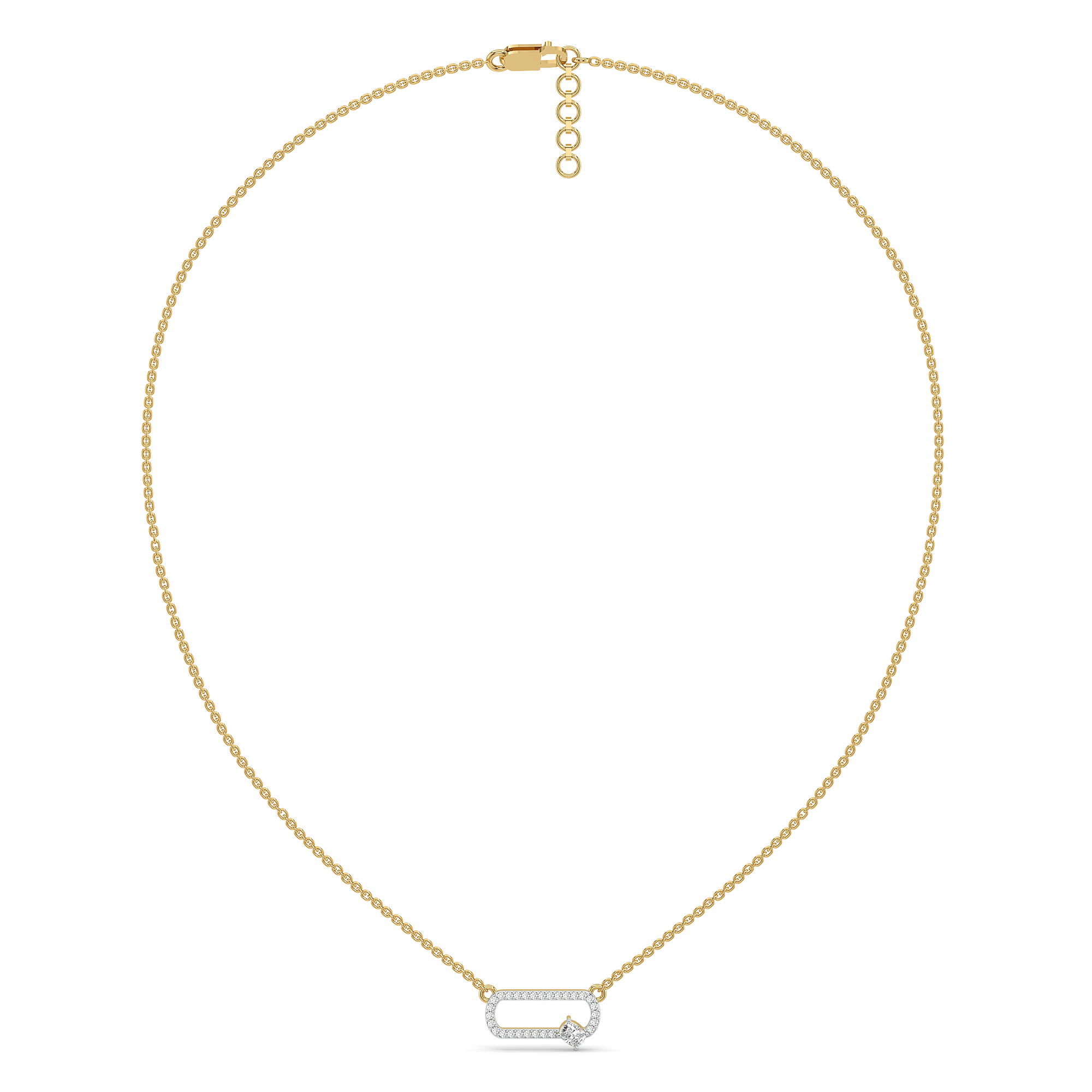 Lume Arc - Lab Diamond Necklace