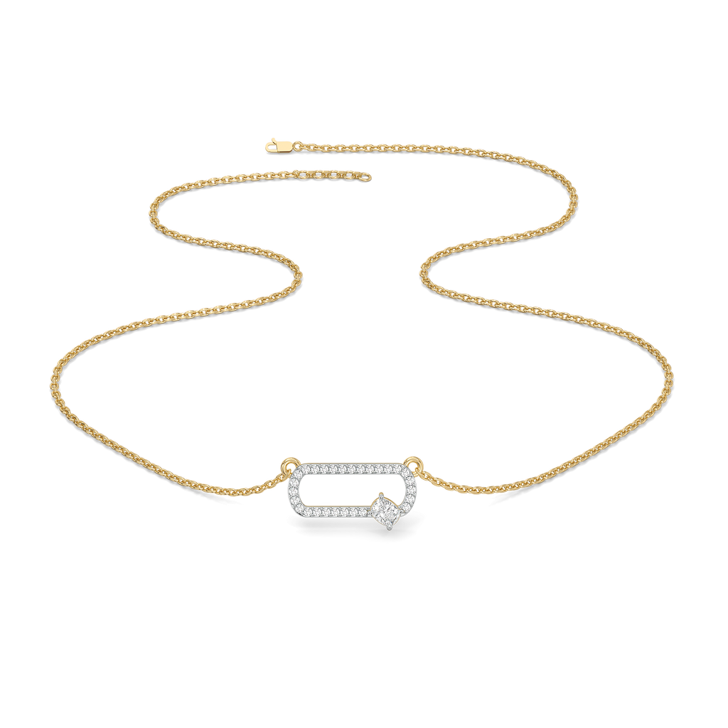 Lume Arc - Lab Diamond Necklace