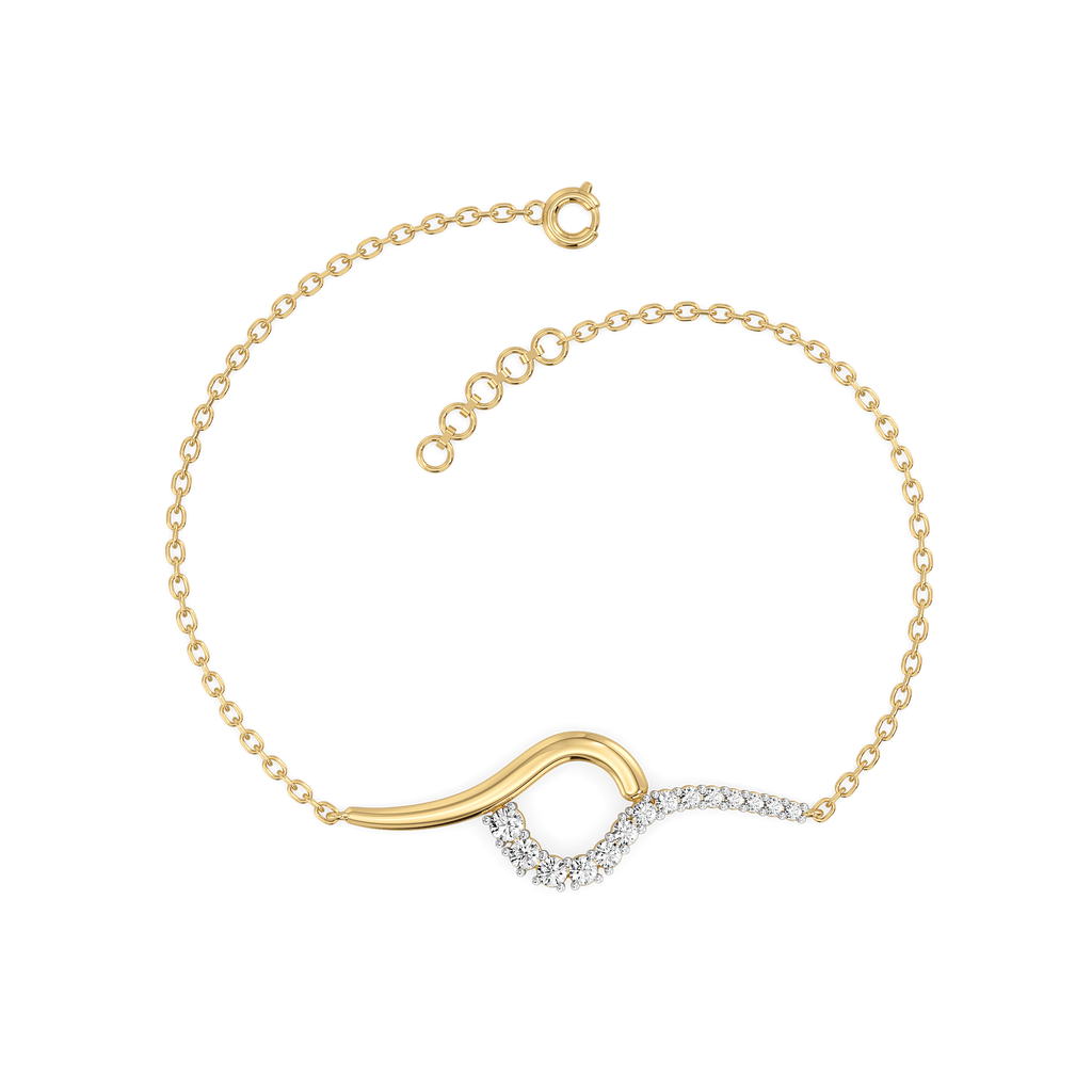 Twinkling Rain - Lab Diamond Bracelet