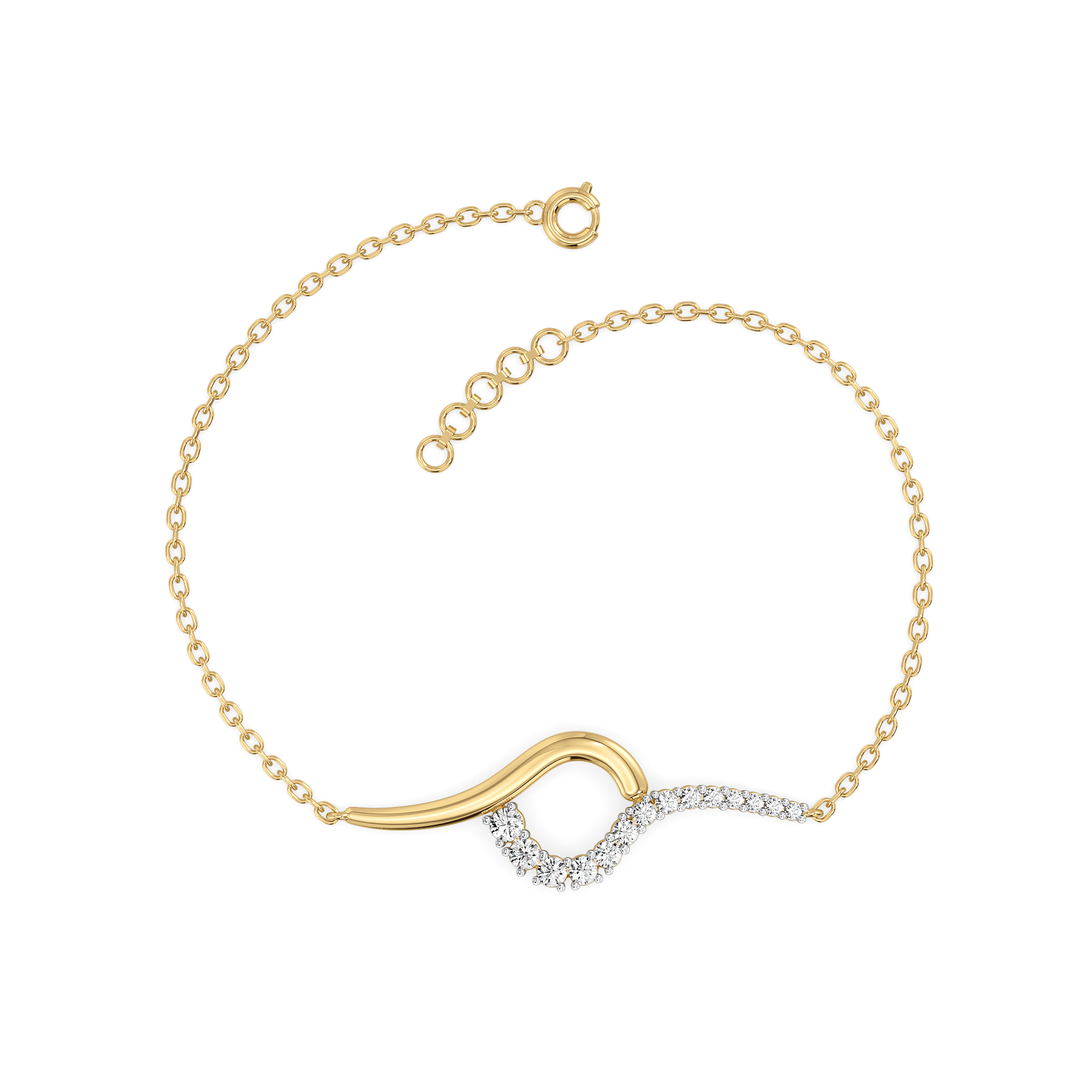 Twinkling Rain - Lab Diamond Bracelet