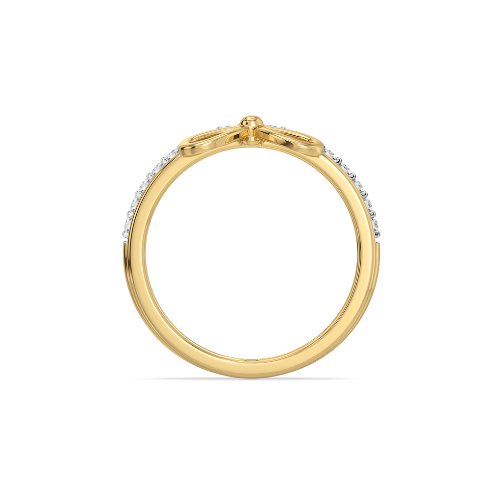 Ribboned Dreams - Lab Diamond Ring