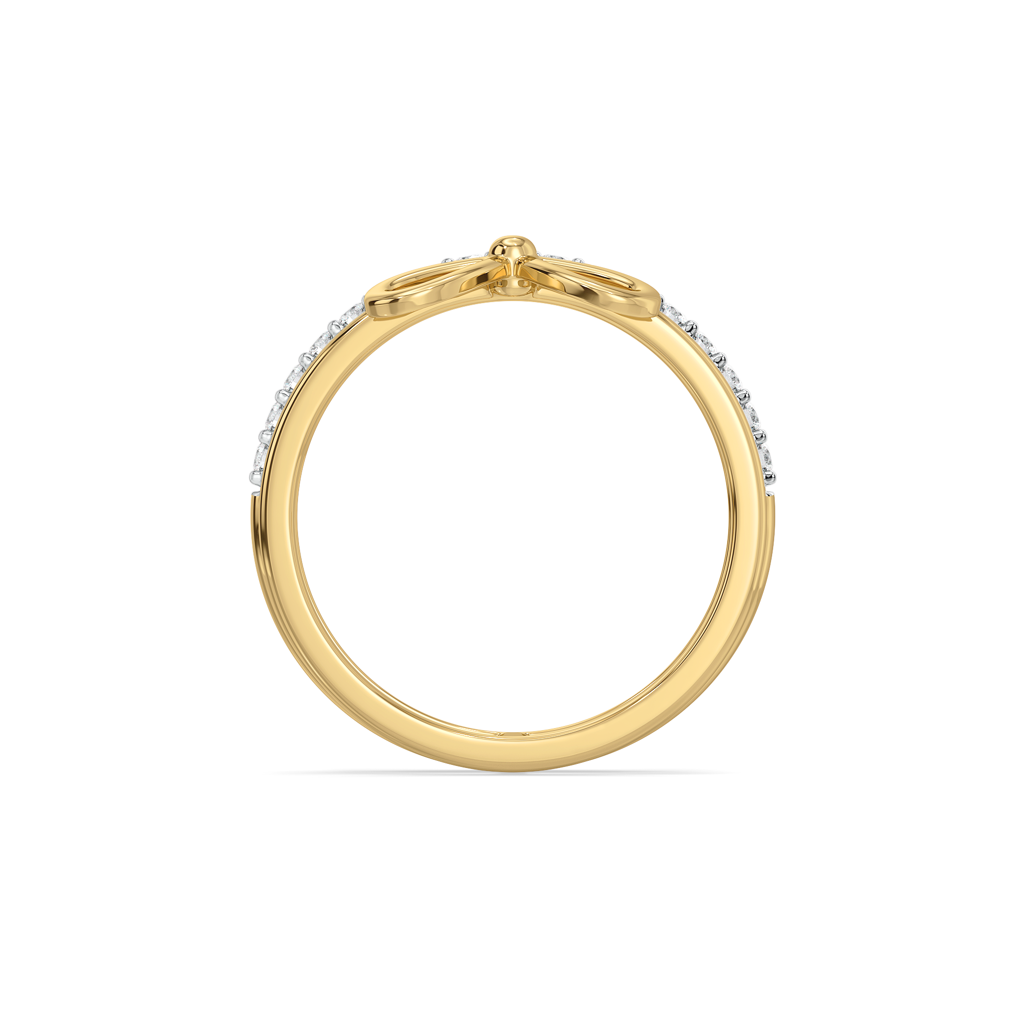 Ribboned Dreams - Lab Diamond Ring