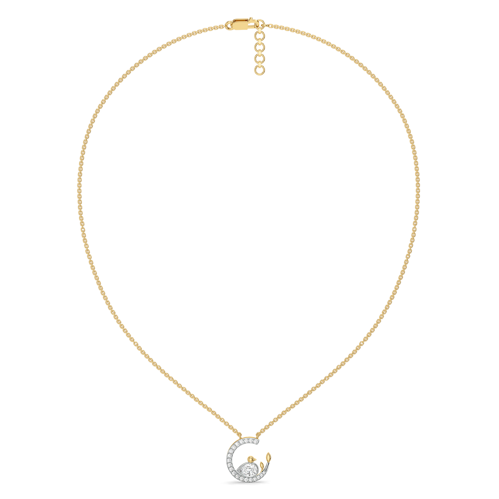 Nestled Bonds - Lab Diamond Necklace