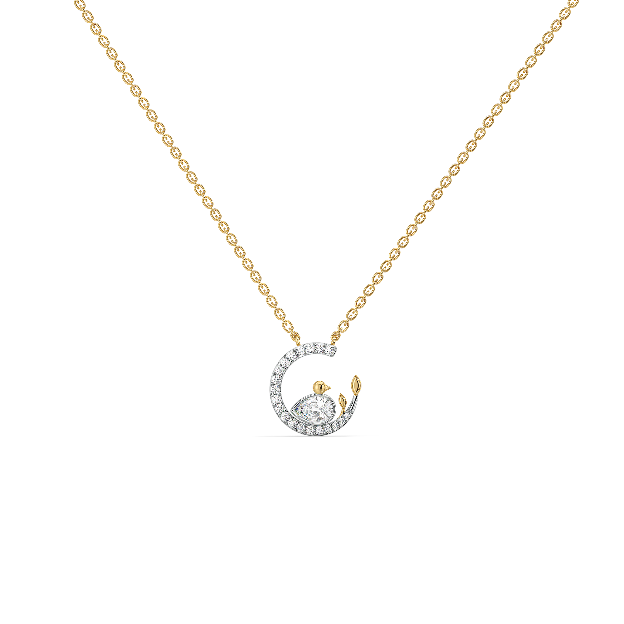 Nestled Bonds - Lab Diamond Necklace Secondary image