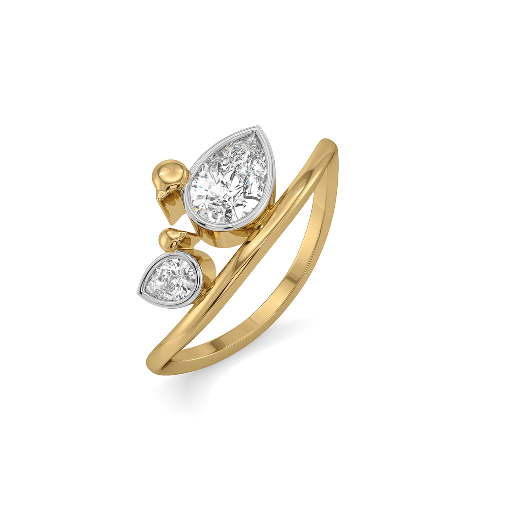 Nestled Bonds - Lab Diamond Ring