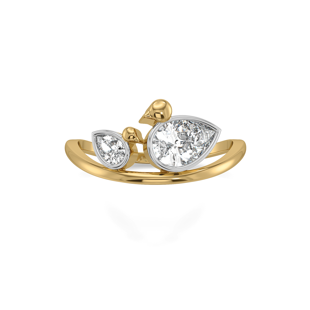 Nestled Bonds - Lab Diamond Ring