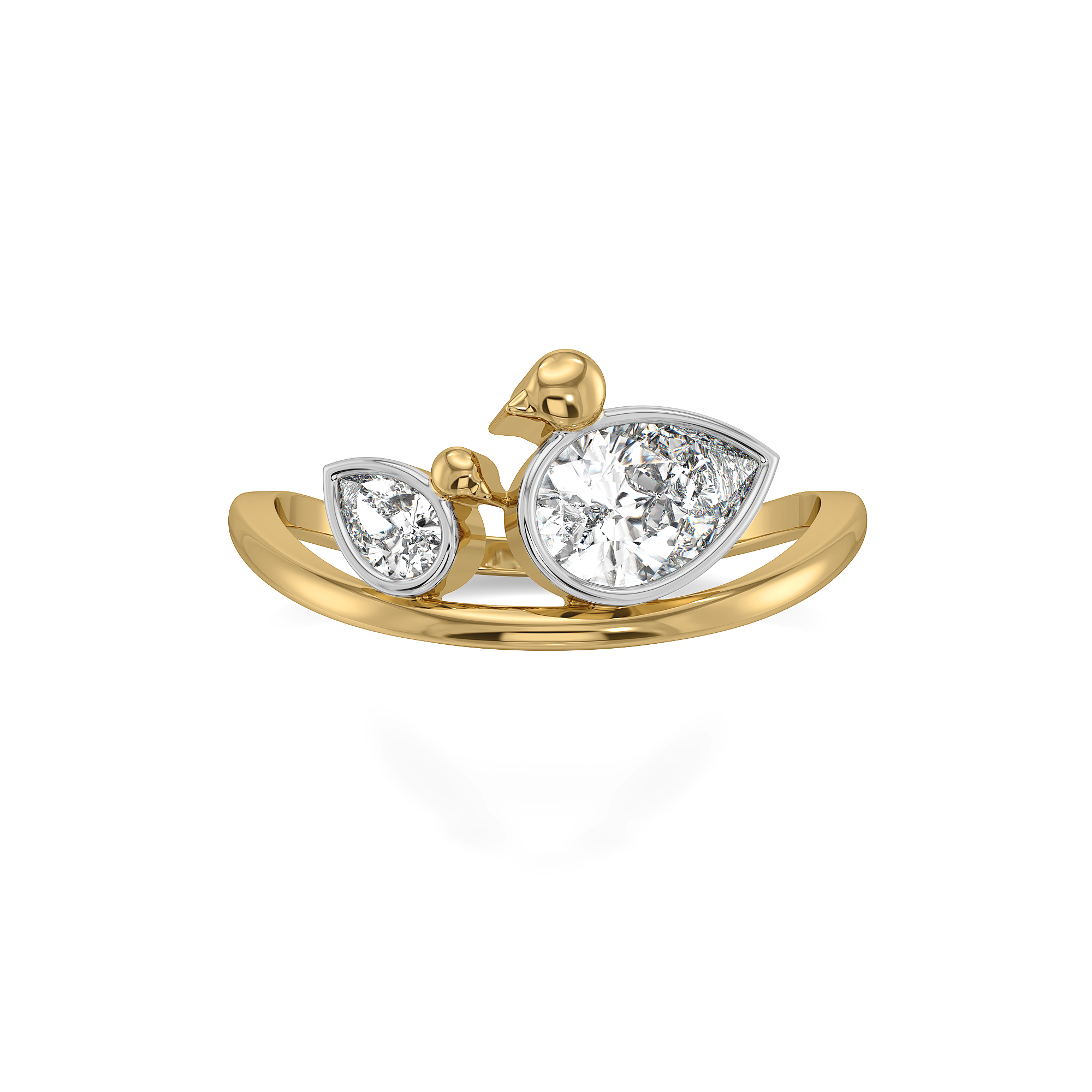 Nestled Bonds - Lab Diamond Ring