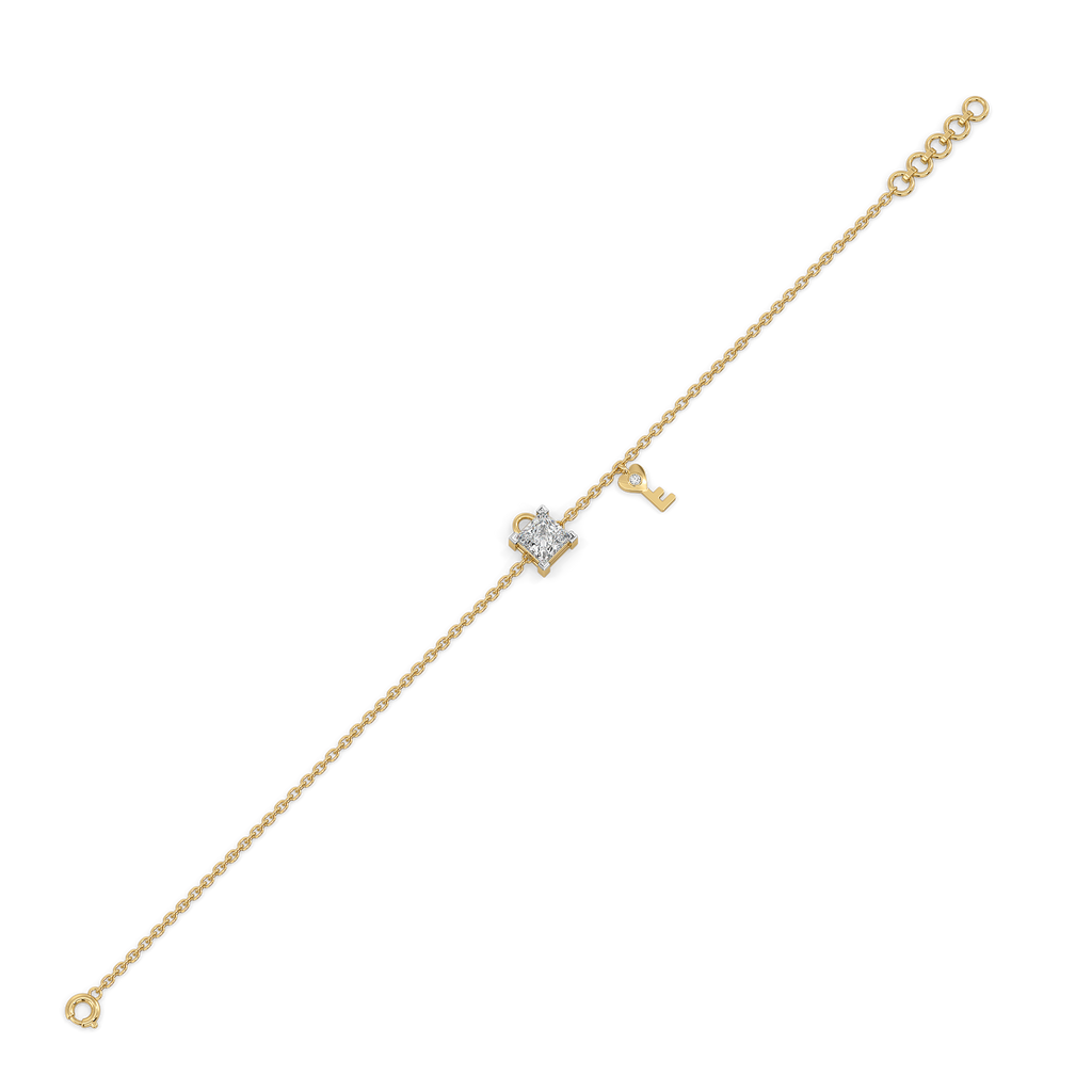 Unlock Me - Lab Diamond Bracelet