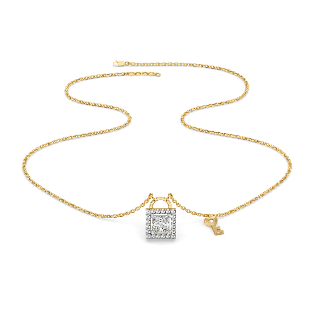 Unlock Me - Lab Diamond Necklace