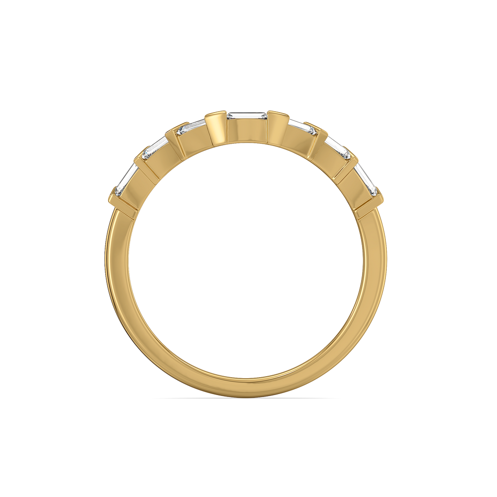 Baguette Brilliance - Lab Diamond Ring